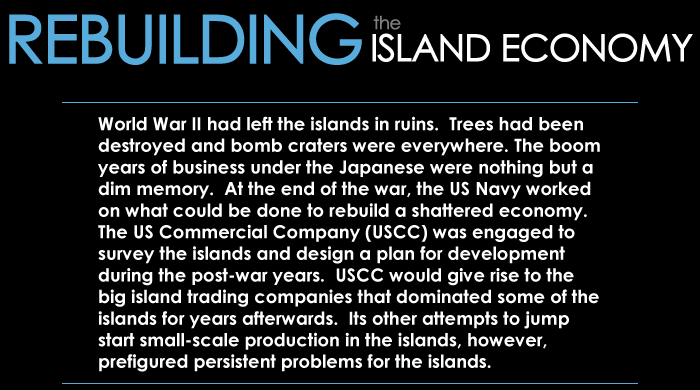 Rebuilding the Island Economy (Click to Begin)